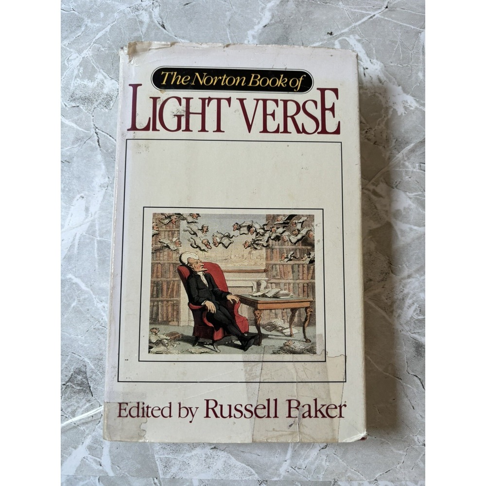The Norton Book of Light Verse by Russell Baker - GOOD